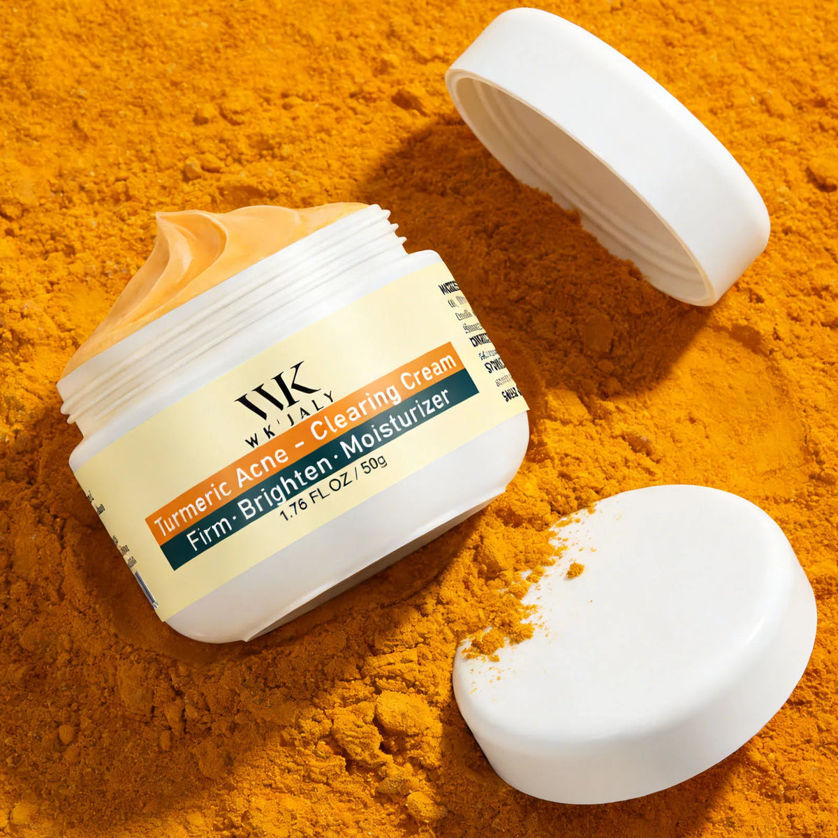 Turmeric Brightening Face Cream for Acne Dark Spots and Uneven Skin Tone