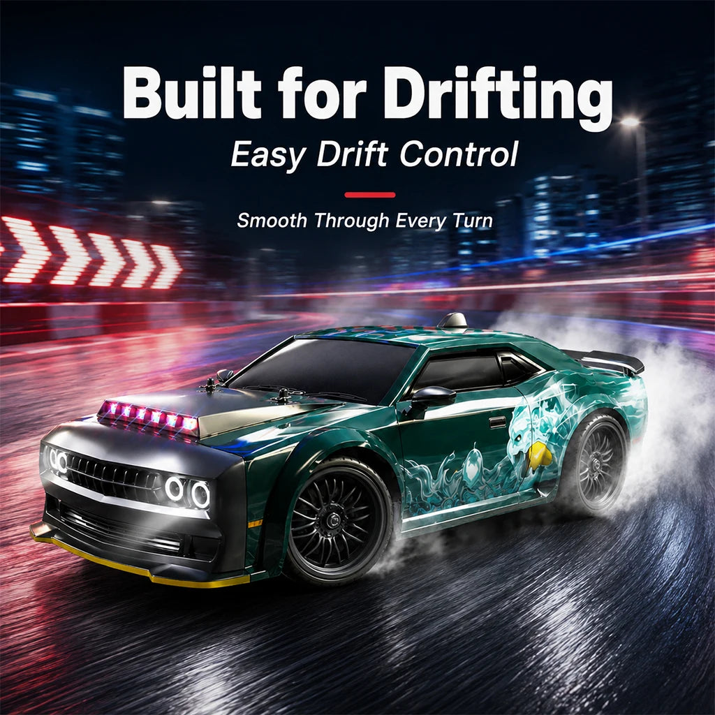 ZNLYRION SG216PRO 4WD RC Drift Car Brushless Racing Toy With LED Lights