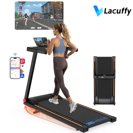 4 In 1 Folding Treadmill With Incline Bluetooth 3HP 300 Pound Capacity
