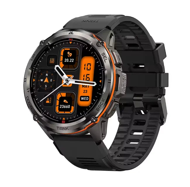 KOSPET TANK T3 Ultra GPS AMOLED Rugged Smartwatch for Men