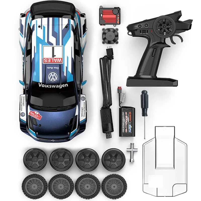 MJX Hyper Go 14304 1/14 Scale 4WD Brushless RC Drift Rally Car