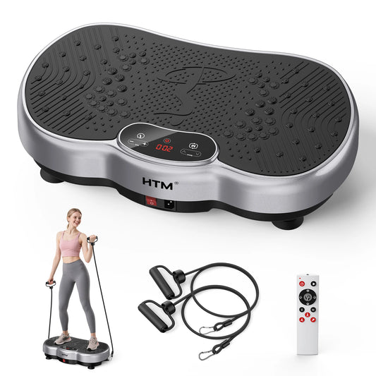 Vibration Plate Exercise Machine With 120 Speed Levels and LED Display