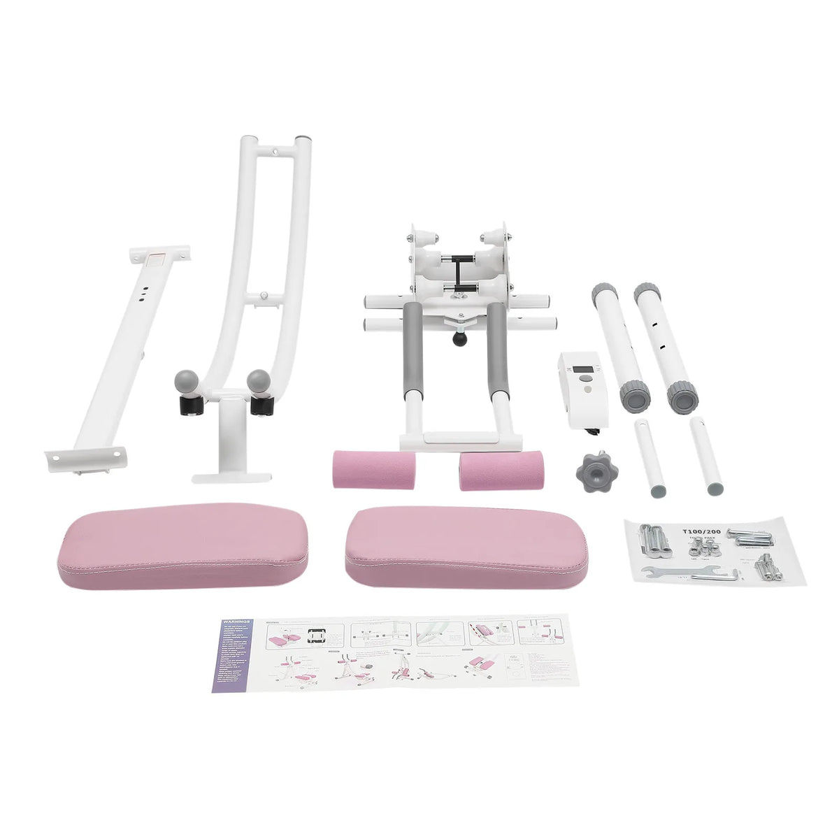 Adjustable Foldable Ab Workout Machine for Home Gym 330 Lb Capacity