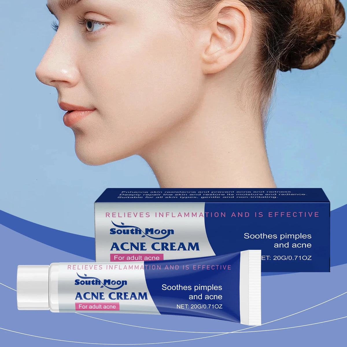 South Moon Anti Acne Cream for Oil Control and Acne Mark Care
