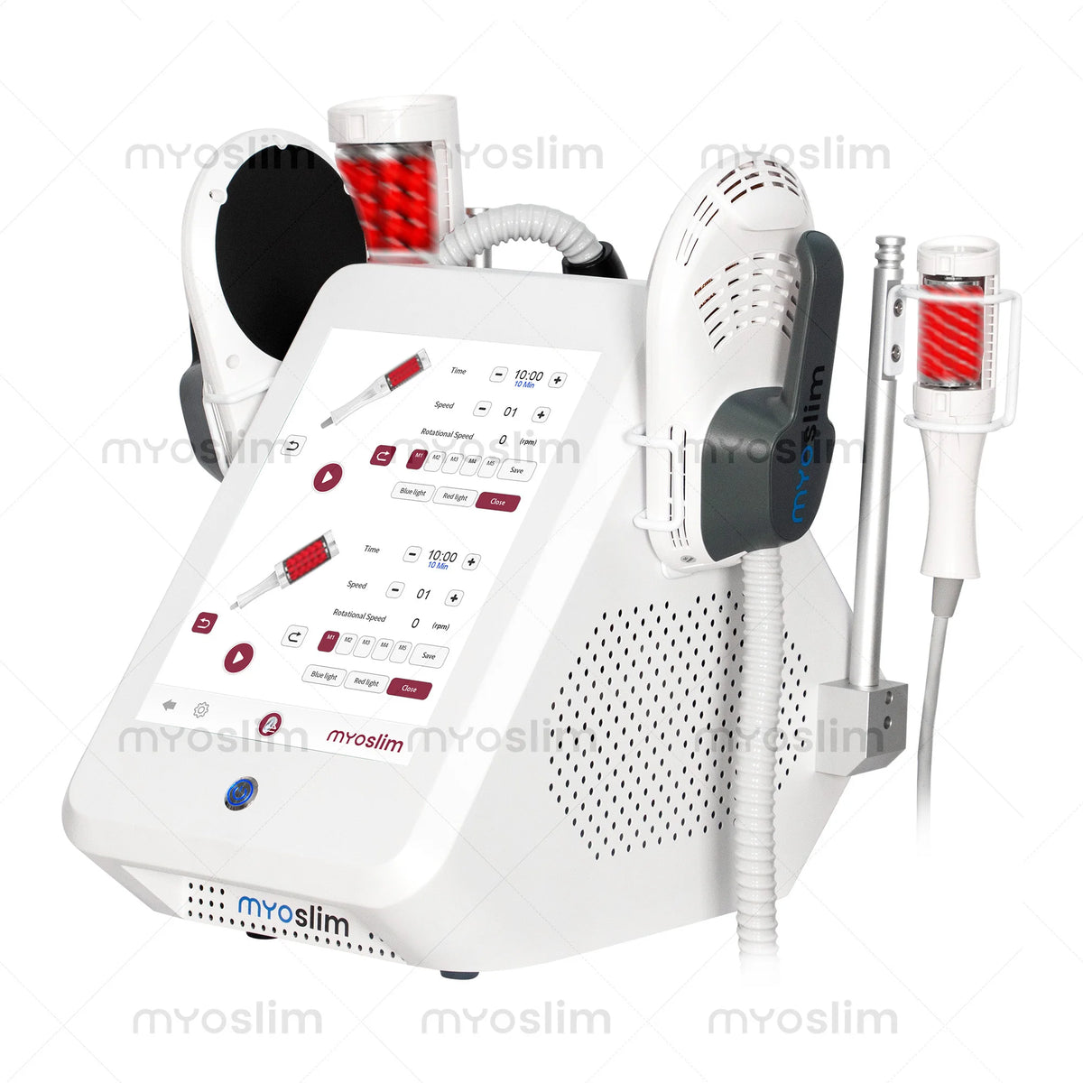 MYOslim EMS Body Sculpt Machine Roller Massage Fat Burner Muscle Stimulation EMS Electromagnetic Device for Body Care And SPA