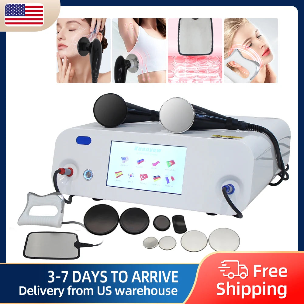 INDIBA Therapy 448K CET RET Monopole Radio Frequency Beauty Machine Tecar Thermal Penetration Technology Lifts Firming Skin Tool