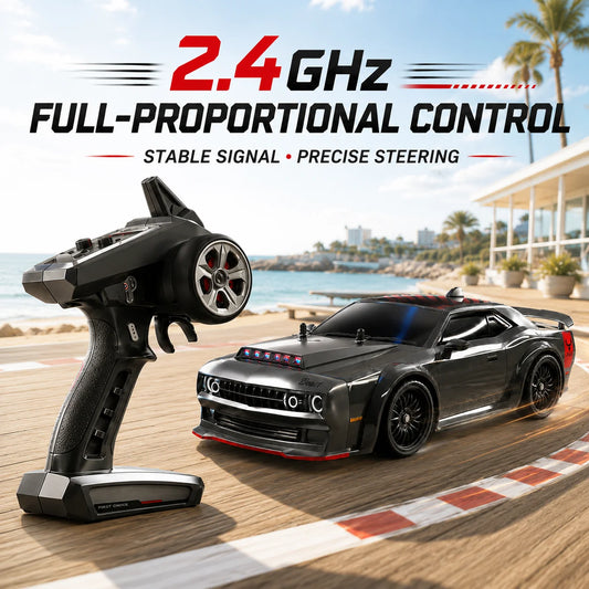 ZNLYRION SG216MAX 4WD Brushless RC Drift Car With LED Lights 2.4G