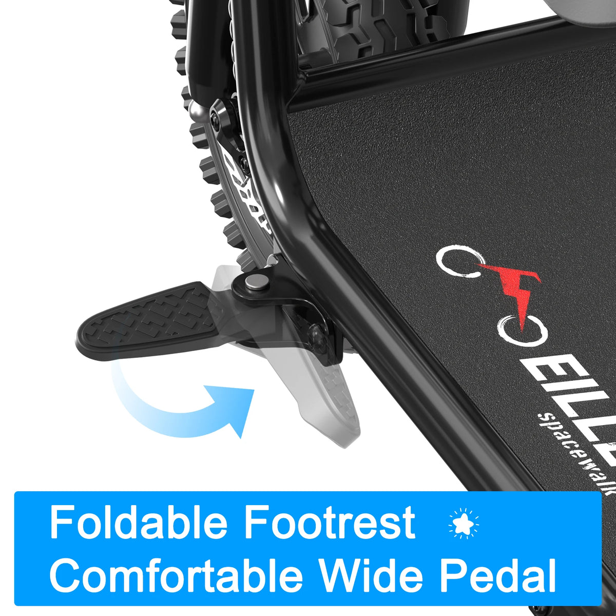 Spacewalk Electric Scooter with Seat for Adult, 48V Electric Scooter for Adults 750W Motor, 20 Mile Range, 18.75MPH, 14" Tires