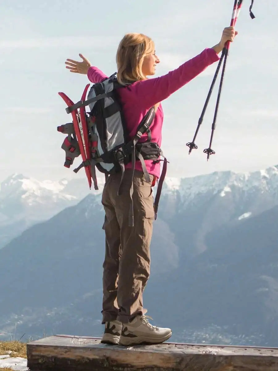 Women's Lightweight Comfort Hiking Boots Waterproof And Slip-Resistant Trekking For Outdoor