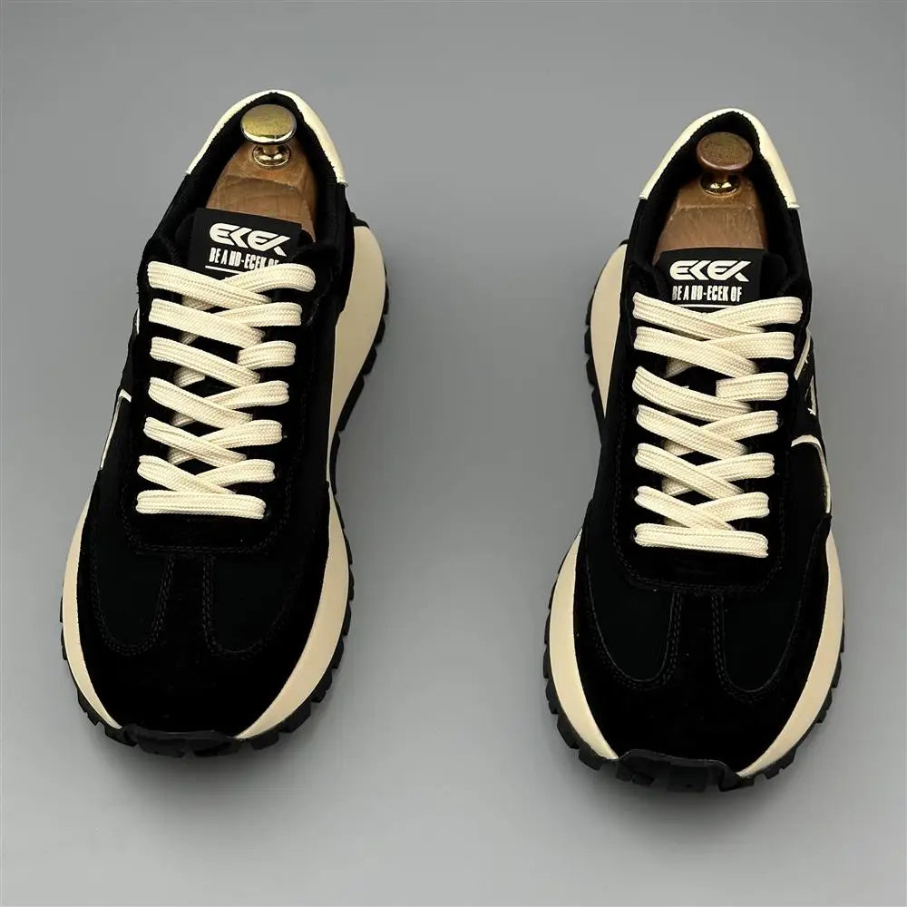 Mens Golf Shoes Lace Up Comfortable Durable Athletic Sneakers